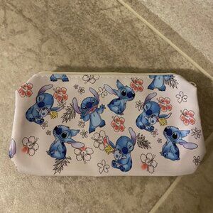 3/$12 Stitch Cosmetic Bag NWOT